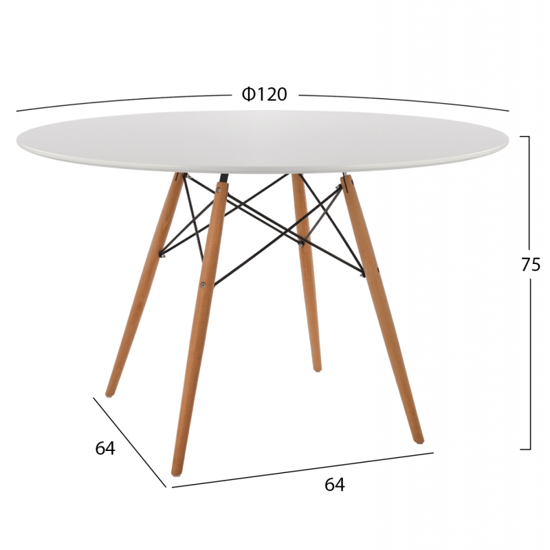 ΣΕΤ ΤΡΑΠΕΖΑΡΙΑΣ 5ΤΜΧ MAGGIE HM21186 MDF TOP & ΠΟΛΥΠΡΟΠΥΛΕΝΙΟ ΣΕ ΛΕΥΚΟ ΧΡΩΜΑ ΣΕΤ ΤΡΑΠΕΖΑΡΙΑΣ 5ΤΜΧ MAGGIE HM21186 MDF TOP & ΠΟΛΥΠΡΟΠΥΛΕΝΙΟ ΣΕ ΛΕΥΚΟ ΧΡΩΜΑ