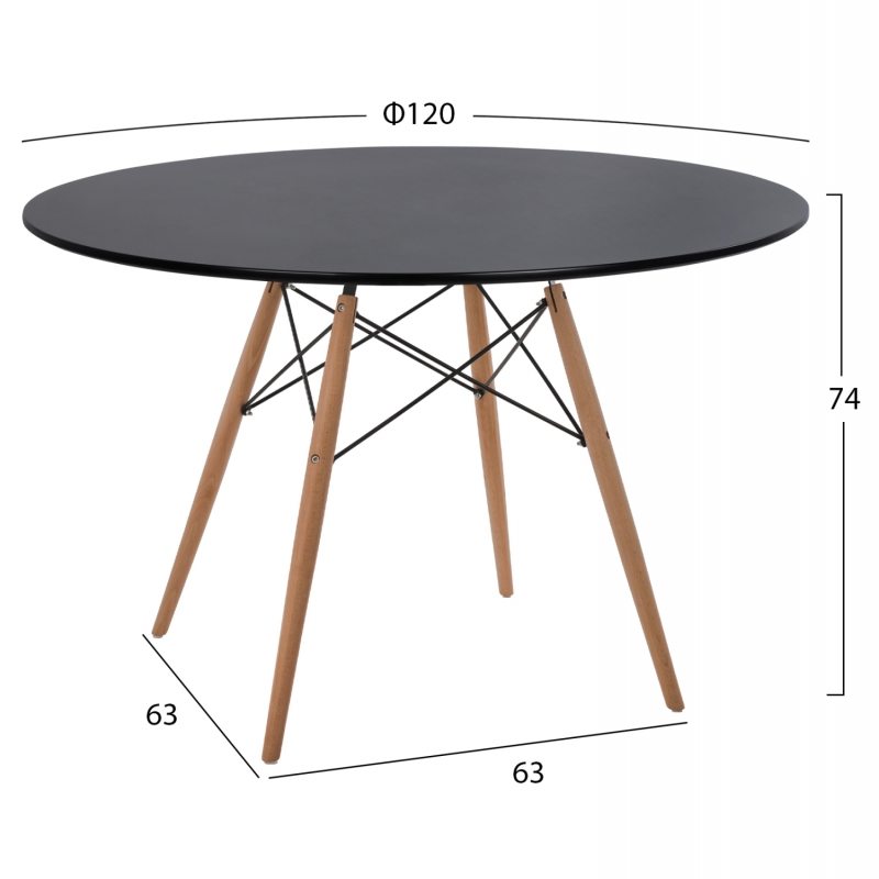 ΣΕΤ ΤΡΑΠΕΖΑΡΙΑΣ 5ΤΜΧ MAGGIE HM21187 MDF TOP & ΠΟΛΥΠΡΟΠΥΛΕΝΙΟ ΣΕ ΜΑΥΡΟ ΧΡΩΜΑ ΣΕΤ ΤΡΑΠΕΖΑΡΙΑΣ 5ΤΜΧ MAGGIE HM21187 MDF TOP & ΠΟΛΥΠΡΟΠΥΛΕΝΙΟ ΣΕ ΜΑΥΡΟ ΧΡΩΜΑ