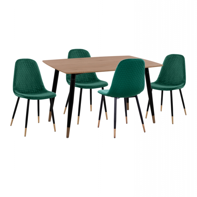 ΣΕΤ ΤΡΑΠΕΖΑΡΙΑΣ 5ΤΜΧ ALIZA HM11196.03 MDF TOP-ΒΕΛΟΥΔΟ ΚΥΠΑΡΙΣΣΙ & ΜΕΤΑΛΛΟ ΜΑΥΡΟ ΣΕΤ ΤΡΑΠΕΖΑΡΙΑΣ 5ΤΜΧ ALIZA HM11196.03 MDF TOP-ΒΕΛΟΥΔΟ ΚΥΠΑΡΙΣΣΙ & ΜΕΤΑΛΛΟ ΜΑΥΡΟ