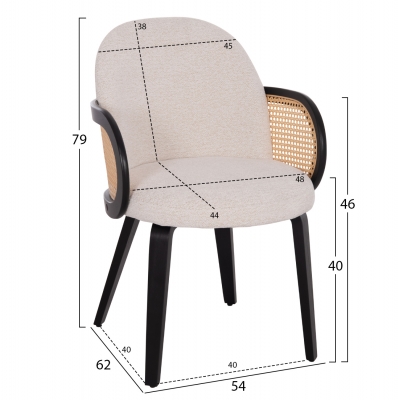 ΠΟΛΥΘΡΟΝΑ ΤΡΑΠΕΖΑΡΙΑΣ BECKER HM18246.02 PLYWOOD ΜΑΥΡΟ--ΕΚΡΟΥ ΥΦΑΣΜΑ 54x62x79Υεκ. ΠΟΛΥΘΡΟΝΑ ΤΡΑΠΕΖΑΡΙΑΣ BECKER HM18246.02 PLYWOOD ΜΑΥΡΟ--ΕΚΡΟΥ ΥΦΑΣΜΑ 54x62x79Υεκ.