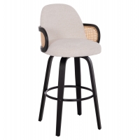 ΣΚΑΜΠΟ ΜΠΑΡ ΠΕΡΙΣΤΡΕΦΟΜΕΝΟ BECKER HM18251.02 PLYWOOD ΜΑΥΡΟ--ΕΚΡΟΥ ΥΦΑΣΜΑ 50x52x100Υ ΣΚΑΜΠΟ ΜΠΑΡ ΠΕΡΙΣΤΡΕΦΟΜΕΝΟ BECKER HM18251.02 PLYWOOD ΜΑΥΡΟ--ΕΚΡΟΥ ΥΦΑΣΜΑ 50x52x100Υ