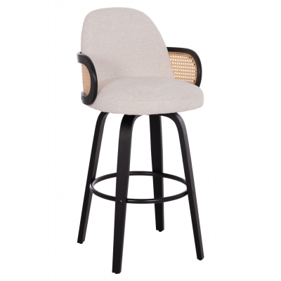 ΣΚΑΜΠΟ ΜΠΑΡ ΠΕΡΙΣΤΡΕΦΟΜΕΝΟ BECKER HM18251.02 PLYWOOD ΜΑΥΡΟ--ΕΚΡΟΥ ΥΦΑΣΜΑ 50x52x100Υ ΣΚΑΜΠΟ ΜΠΑΡ ΠΕΡΙΣΤΡΕΦΟΜΕΝΟ BECKER HM18251.02 PLYWOOD ΜΑΥΡΟ--ΕΚΡΟΥ ΥΦΑΣΜΑ 50x52x100Υ