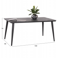 ΤΡΑΠΕΖΙ ΑΛΟΥΜΙΝΙΟΥ ΟΡΘΟΓΩΝΙΟ HIGER HM6291.01 ΓΚΡΙ 160x90x78Υεκ. ΤΡΑΠΕΖΙ ΑΛΟΥΜΙΝΙΟΥ ΟΡΘΟΓΩΝΙΟ HIGER HM6291.01 ΓΚΡΙ 160x90x78Υεκ.