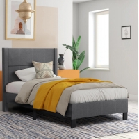 ΚΡΕΒΑΤΙ TRILLOP HM667.12 ΓΚΡΙ ΥΦΑΣΜΑ ΓΙΑ ΜΟΝΟ ΣΤΡΩΜΑ 120X200εκ. ΚΡΕΒΑΤΙ TRILLOP HM667.12 ΓΚΡΙ ΥΦΑΣΜΑ ΓΙΑ ΜΟΝΟ ΣΤΡΩΜΑ 120X200εκ.
