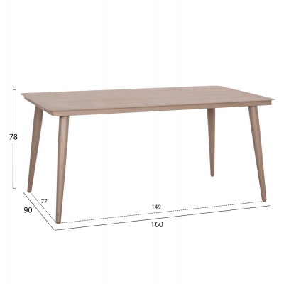 ΤΡΑΠΕΖΙ ΑΛΟΥΜΙΝΙΟΥ ΟΡΘΟΓΩΝΙΟ HIGER HM6291.04 ΚΑΠΟΥΤΣΙΝΟ 160x90x78Υεκ. ΤΡΑΠΕΖΙ ΑΛΟΥΜΙΝΙΟΥ ΟΡΘΟΓΩΝΙΟ HIGER HM6291.04 ΚΑΠΟΥΤΣΙΝΟ 160x90x78Υεκ.