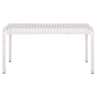 ΤΡΑΠΕΖΙ ΑΛΟΥΜΙΝΙΟΥ RACHEL HM6339.02 ΛΕΥΚΟ 150x80x75Υεκ.