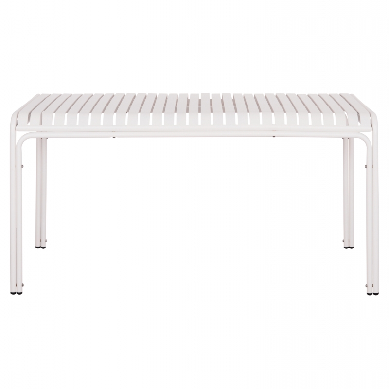 ΤΡΑΠΕΖΙ ΑΛΟΥΜΙΝΙΟΥ RACHEL HM6339.02 ΛΕΥΚΟ 150x80x75Υεκ.