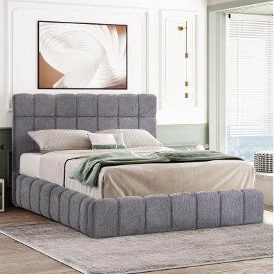 ΚΡΕΒΑΤΙ RAMON ΜΕ ΑΠΟΘ. ΧΩΡΟ HM720.22 ΥΦΑΣΜΑ TEDDY ΓΚΡΙ-ΓΙΑ ΣΤΡΩΜΑ 160x200εκ ΚΡΕΒΑΤΙ RAMON ΜΕ ΑΠΟΘ. ΧΩΡΟ HM720.22 ΥΦΑΣΜΑ TEDDY ΓΚΡΙ-ΓΙΑ ΣΤΡΩΜΑ 160x200εκ