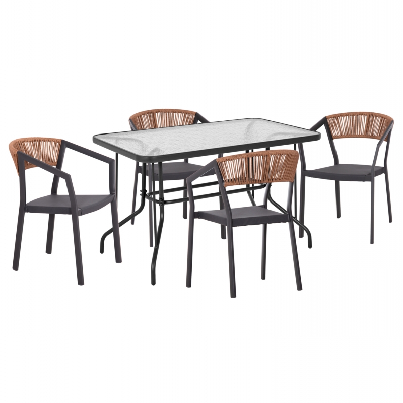 ΣΕΤ ΤΡΑΠΕΖΑΡΙΑΣ 5ΤΜΧ ADAM HM21160 ΚΑΡΕΚΛΕΣ ΑΛΟΥΜΙΝΙΟΥ & ΤΡΑΠΕΖΙ 120x70 ΓΚΡΙ ΣΕΤ ΤΡΑΠΕΖΑΡΙΑΣ 5ΤΜΧ ADAM HM21160 ΚΑΡΕΚΛΕΣ ΑΛΟΥΜΙΝΙΟΥ & ΤΡΑΠΕΖΙ 120x70 ΓΚΡΙ