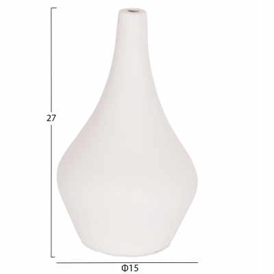 ΕΠΙΤΡΑΠΕΖΙΟ ΔΙΑΚΟΣΜΗΤΙΚΟ ΒΑΖΟ DENI HM4663.02S FIBER CEMENT ΣΕ ΛΕΥΚΟ--Φ15x27Υεκ. ΕΠΙΤΡΑΠΕΖΙΟ ΔΙΑΚΟΣΜΗΤΙΚΟ ΒΑΖΟ DENI HM4663.02S FIBER CEMENT ΣΕ ΛΕΥΚΟ--Φ15x27Υεκ.
