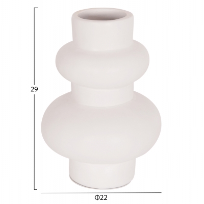 ΕΠΙΤΡΑΠΕΖΙΟ ΔΙΑΚΟΣΜΗΤΙΚΟ ΒΑΖΟ LEMA HM4664.02M ΤΕΡΑΚΟΤΑ ΣΕ ΛΕΥΚΟ--Φ22x29Υεκ. ΕΠΙΤΡΑΠΕΖΙΟ ΔΙΑΚΟΣΜΗΤΙΚΟ ΒΑΖΟ LEMA HM4664.02M ΤΕΡΑΚΟΤΑ ΣΕ ΛΕΥΚΟ--Φ22x29Υεκ.