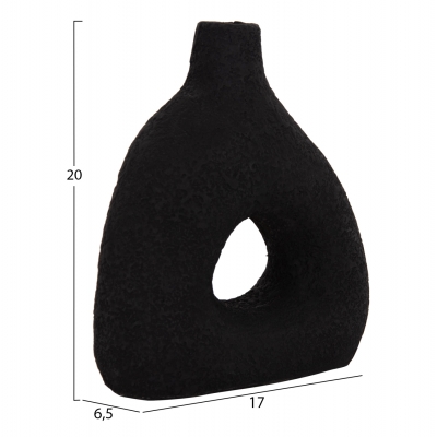 ΕΠΙΤΡΑΠΕΖΙΟ ΔΙΑΚΟΣΜΗΤΙΚΟ ΒΑΖΟ DECANT HM4667.01Μ ΤΕΡΑΚΟΤΑ ΣΕ ΜΑΥΡΟ--17x6.5x20Υεκ. ΕΠΙΤΡΑΠΕΖΙΟ ΔΙΑΚΟΣΜΗΤΙΚΟ ΒΑΖΟ DECANT HM4667.01Μ ΤΕΡΑΚΟΤΑ ΣΕ ΜΑΥΡΟ--17x6.5x20Υεκ.