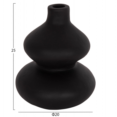 ΕΠΙΤΡΑΠΕΖΙΟ ΔΙΑΚΟΣΜΗΤΙΚΟ ΒΑΖΟ CHELIN HM4670S ΤΕΡΑΚΟΤΑ ΣΕ ΜΑΥΡΟ--Φ20x25Υεκ. ΕΠΙΤΡΑΠΕΖΙΟ ΔΙΑΚΟΣΜΗΤΙΚΟ ΒΑΖΟ CHELIN HM4670S ΤΕΡΑΚΟΤΑ ΣΕ ΜΑΥΡΟ--Φ20x25Υεκ.