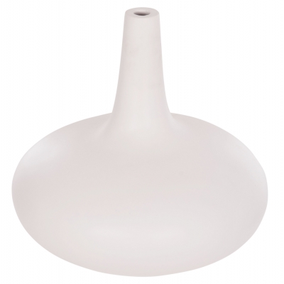 ΕΠΙΤΡΑΠΕΖΙΟ ΔΙΑΚΟΣΜΗΤΙΚΟ ΒΑΖΟ DENI HM4663.02M FIBER CEMENT ΣΕ ΛΕΥΚΟ--Φ30x29.5Υεκ