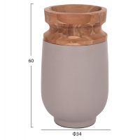 ΔΙΑΚΟΣΜΗΤΙΚΑ ΒΑΖΑ ΔΑΠΕΔΟΥ 2ΤΜΧ LINTER HM21140.04 FIBER CEMENT TAUPE-ΞΥΛΟ ΤΕΑΚ 47Υ & 60Υεκ ΔΙΑΚΟΣΜΗΤΙΚΑ ΒΑΖΑ ΔΑΠΕΔΟΥ 2ΤΜΧ LINTER HM21140.04 FIBER CEMENT TAUPE-ΞΥΛΟ ΤΕΑΚ 47Υ & 60Υεκ