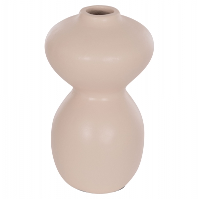 ΕΠΙΤΡΑΠΕΖΙΟ ΔΙΑΚΟΣΜΗΤΙΚΟ ΒΑΖΟ NELLY HM4669.02 ΤΕΡΑΚΟΤΑ ΣΕ ΚΡΕΜ--Φ22x35Υεκ.