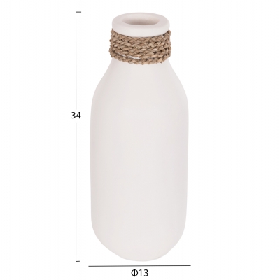 ΕΠΙΤΡΑΠΕΖΙΟ ΔΙΑΚΟΣΜΗΤΙΚΟ ΒΑΖΟ CAMMER HM4687.02M ΤΕΡΑΚΟΤΑ ΣΕ ΛΕΥΚΟ--Φ13x34Υεκ. ΕΠΙΤΡΑΠΕΖΙΟ ΔΙΑΚΟΣΜΗΤΙΚΟ ΒΑΖΟ CAMMER HM4687.02M ΤΕΡΑΚΟΤΑ ΣΕ ΛΕΥΚΟ--Φ13x34Υεκ.