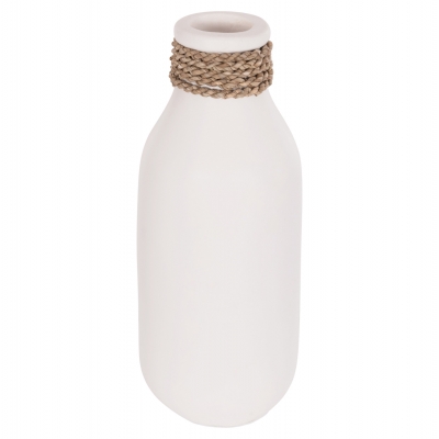 ΕΠΙΤΡΑΠΕΖΙΟ ΔΙΑΚΟΣΜΗΤΙΚΟ ΒΑΖΟ CAMMER HM4687.02M ΤΕΡΑΚΟΤΑ ΣΕ ΛΕΥΚΟ--Φ13x34Υεκ.