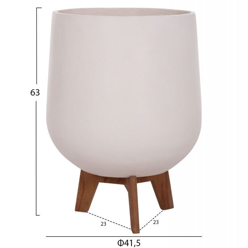 ΣΕΤ 3 ΓΛΑΣΤΡΕΣ ΜΕ TEAK ΒΑΣΕΙΣ TRYLL HM4681.02 FIBER CEMENT ΛΕΥΚΟ ΣΕΤ 3 ΓΛΑΣΤΡΕΣ ΜΕ TEAK ΒΑΣΕΙΣ TRYLL HM4681.02 FIBER CEMENT ΛΕΥΚΟ