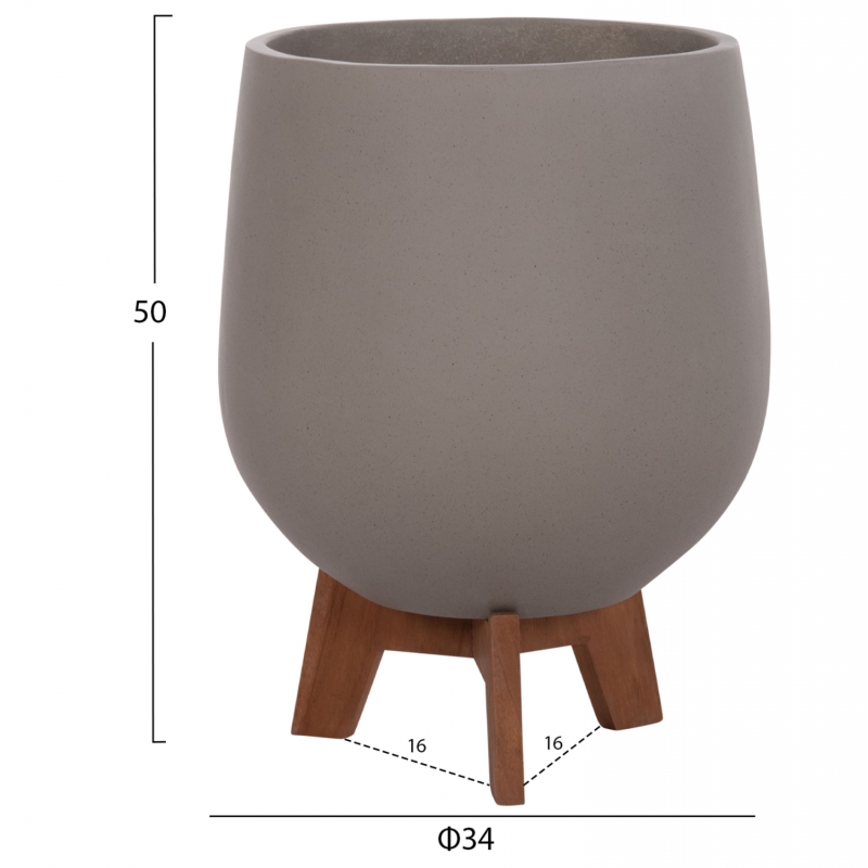 ΣΕΤ 3 ΓΛΑΣΤΡΕΣ ΜΕ TEAK ΒΑΣΕΙΣ TRYLL HM4681.03 FIBER CEMENT--ΓΚΡΙ ΣΕΤ 3 ΓΛΑΣΤΡΕΣ ΜΕ TEAK ΒΑΣΕΙΣ TRYLL HM4681.03 FIBER CEMENT--ΓΚΡΙ