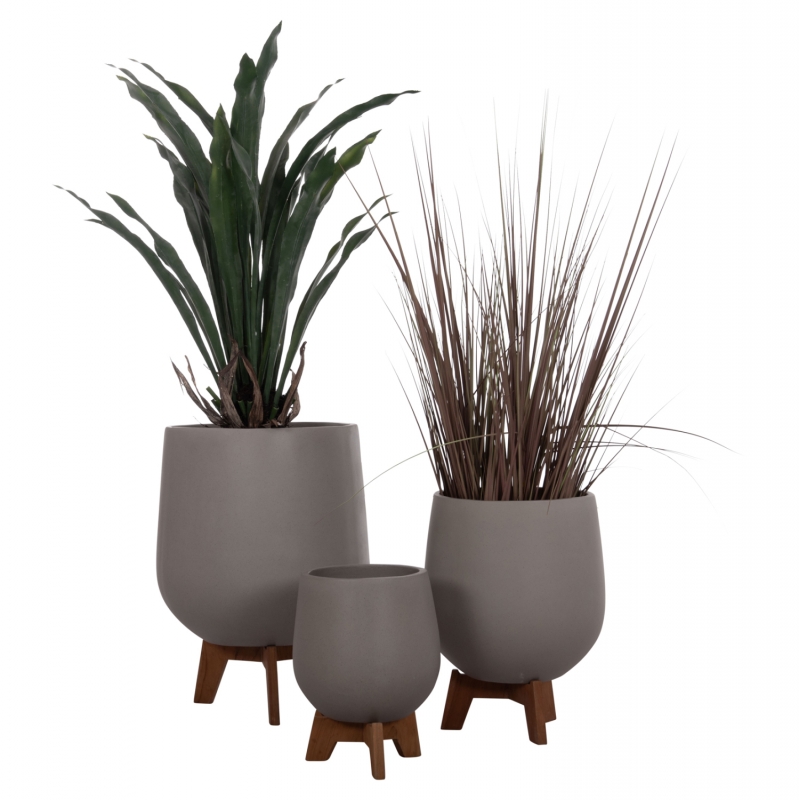 ΣΕΤ 3 ΓΛΑΣΤΡΕΣ ΜΕ TEAK ΒΑΣΕΙΣ TRYLL HM4681.03 FIBER CEMENT--ΓΚΡΙ ΣΕΤ 3 ΓΛΑΣΤΡΕΣ ΜΕ TEAK ΒΑΣΕΙΣ TRYLL HM4681.03 FIBER CEMENT--ΓΚΡΙ