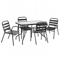 ΣΕΤ ΤΡΑΠΕΖΑΡΙΑΣ 5ΤΜΧ ADAM HM21219.01 ΚΑΡΕΚΛΕΣ ΜΕΤΑΛΛΙΚΕΣ & ΤΡΑΠΕΖΙ 110x60 ΜΑΥΡΟ ΣΕΤ ΤΡΑΠΕΖΑΡΙΑΣ 5ΤΜΧ ADAM HM21219.01 ΚΑΡΕΚΛΕΣ ΜΕΤΑΛΛΙΚΕΣ & ΤΡΑΠΕΖΙ 110x60 ΜΑΥΡΟ