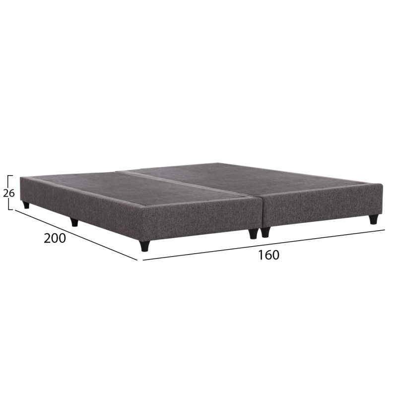 ΥΠΟΣΤΡΩΜΑ/ΚΡΕΒΑΤΙ KING-SIZE SIGGY HM21218 ΓΚΡΙ ΥΦΑΣΜΑ--ΓΙΑ 180x200εκ. ΥΠΟΣΤΡΩΜΑ/ΚΡΕΒΑΤΙ KING-SIZE SIGGY HM21218 ΓΚΡΙ ΥΦΑΣΜΑ--ΓΙΑ 180x200εκ.