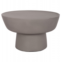 ΤΡΑΠΕΖΙ ΣΑΛΟΝΙΟΥ PIRSON HM18155.03 FIBER CEMENT ΣΕ ΓΚΡΙ--Φ60x36Υεκ.