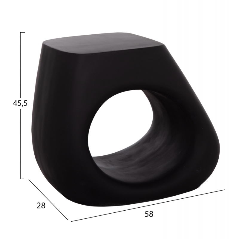 ΣΚΑΜΠΟ ΣΑΛΟΝΙΟΥ LANS HM4691.01 FIBER CEMENT ΣΕ ΜΑΥΡΟ--58x28x45.5Υεκ. ΣΚΑΜΠΟ ΣΑΛΟΝΙΟΥ LANS HM4691.01 FIBER CEMENT ΣΕ ΜΑΥΡΟ--58x28x45.5Υεκ.