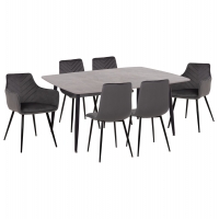 ΣΕΤ ΤΡΑΠΕΖΑΡΙΑΣ 7ΤΜΧ RAVEN HM21070.03 ΚΕΡΑΜΙΚΟ TOP--4 ΚΑΡΕΚΛΕΣ & 2 ΠΟΛΥΘΡΟΝΕΣ ΓΚΡΙ ΣΕΤ ΤΡΑΠΕΖΑΡΙΑΣ 7ΤΜΧ RAVEN HM21070.03 ΚΕΡΑΜΙΚΟ TOP--4 ΚΑΡΕΚΛΕΣ & 2 ΠΟΛΥΘΡΟΝΕΣ ΓΚΡΙ