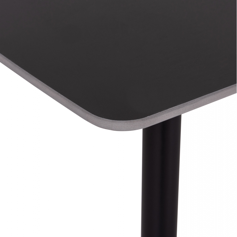 ΣΕΤ ΤΡΑΠΕΖΑΡΙΑΣ 5ΤΜΧ RAVEN HM21072.02 ΚΕΡΑΜΙΚΟ TOP ΜΑΥΡΟ ΜΑΡΜΑΡΟ & 4 ΚΑΡΕΚΛΕΣ