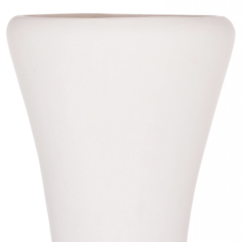 ΔΙΑΚΟΣΜΗΤΙΚΟ ΒΑΖΟ ΔΑΠΕΔΟΥ NEBULA HM4660.02L FIBER CEMENT ΛΕΥΚΟ--ΞΥΛΟ ΤΕΑΚ Φ45x172Υεκ