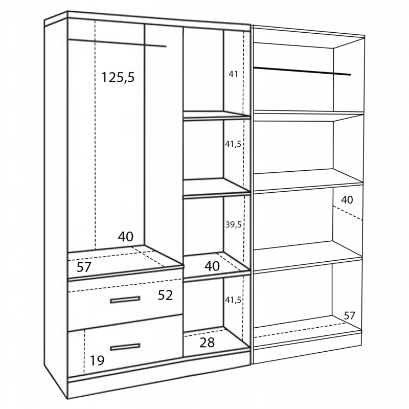 ΝΤΟΥΛΑΠΑ 5ΦΥΛΛΗ CAESAR HM21234.02 ΜΕΛΑΜΙΝΗ ΧΡΩΜΑ SONAMA 150x42.5x181Υεκ ΝΤΟΥΛΑΠΑ 5ΦΥΛΛΗ CAESAR HM21234.02 ΜΕΛΑΜΙΝΗ ΧΡΩΜΑ SONAMA 150x42.5x181Υεκ