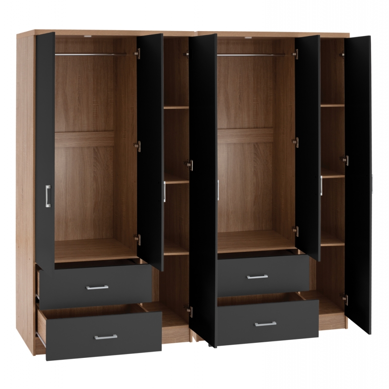 ΝΤΟΥΛΑΠΑ 6ΦΥΛΛΗ CAESAR HM21236.01 ΜΕΛΑΜΙΝΗ SONAMA & ΣΚΟΥΡΟ ΓΚΡΙ 180x42,5Χ181Υεκ. ΝΤΟΥΛΑΠΑ 6ΦΥΛΛΗ CAESAR HM21236.01 ΜΕΛΑΜΙΝΗ SONAMA & ΣΚΟΥΡΟ ΓΚΡΙ 180x42,5Χ181Υεκ.