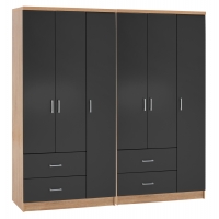 ΝΤΟΥΛΑΠΑ 6ΦΥΛΛΗ CAESAR HM21236.01 ΜΕΛΑΜΙΝΗ SONAMA & ΣΚΟΥΡΟ ΓΚΡΙ 180x42,5Χ181Υεκ. ΝΤΟΥΛΑΠΑ 6ΦΥΛΛΗ CAESAR HM21236.01 ΜΕΛΑΜΙΝΗ SONAMA & ΣΚΟΥΡΟ ΓΚΡΙ 180x42,5Χ181Υεκ.