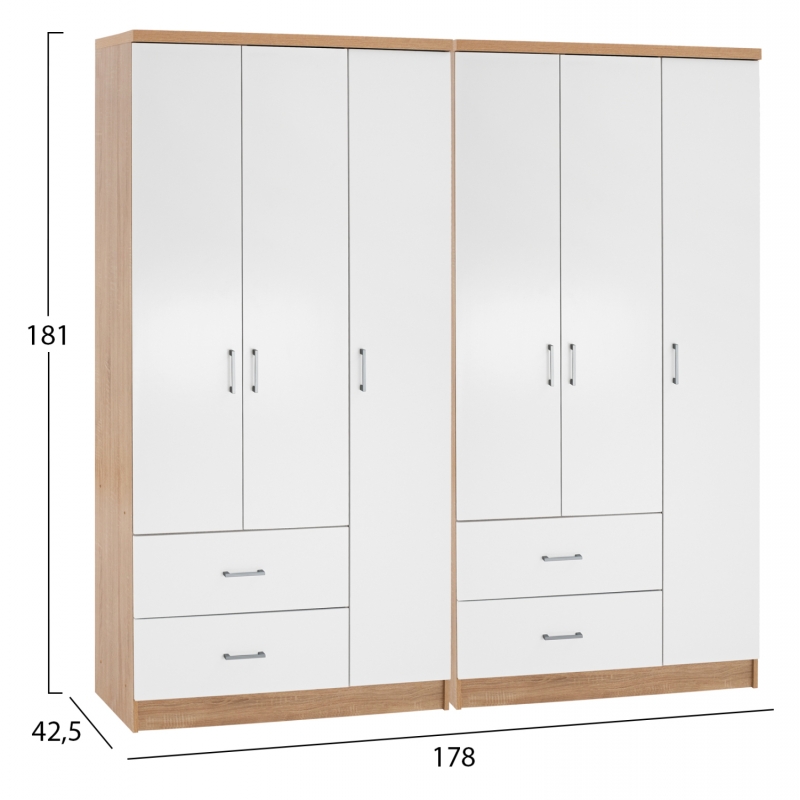 ΝΤΟΥΛΑΠΑ 6ΦΥΛΛΗ CAESAR HM21236.02 ΜΕΛΑΜΙΝΗ SONAMA & ΛΕΥΚΟ 180x42,5Χ181Υεκ. ΝΤΟΥΛΑΠΑ 6ΦΥΛΛΗ CAESAR HM21236.02 ΜΕΛΑΜΙΝΗ SONAMA & ΛΕΥΚΟ 180x42,5Χ181Υεκ.