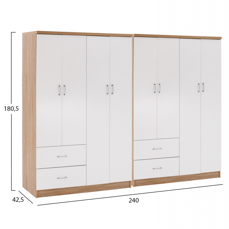 ΝΤΟΥΛΑΠΑ 8ΦΥΛΛΗ BRIANA HM21237.02 ΜΕΛΑΜΙΝΗ SONAMA & ΛΕΥΚΟ 241x42,5Χ180,5Υεκ. ΝΤΟΥΛΑΠΑ 8ΦΥΛΛΗ BRIANA HM21237.02 ΜΕΛΑΜΙΝΗ SONAMA & ΛΕΥΚΟ 241x42,5Χ180,5Υεκ.