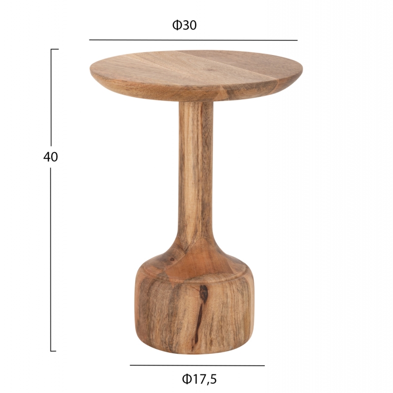 ΣΕΤ 3 ΣΤΡΟΓΓΥΛΑ ΤΡΑΠΕΖΑΚΙΑ ΣΑΛΟΝΙΟΥ GOBLET HM18348 ΞΥΛΟ ΑΚΑΚΙΑΣ Φ50x60Υεκ ΣΕΤ 3 ΣΤΡΟΓΓΥΛΑ ΤΡΑΠΕΖΑΚΙΑ ΣΑΛΟΝΙΟΥ GOBLET HM18348 ΞΥΛΟ ΑΚΑΚΙΑΣ Φ50x60Υεκ