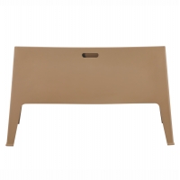 ΚΑΝΑΠΕΣ 2-ΘΕΣΙΟΣ ΠΟΛΥΠΡΟΠΥΛΕΝΙΟΥ SLEEK HM6366.03 ΧΡΩΜΑ ΚΑΠΟΥΤΣΙΝΟ 133x68x73Υεκ.