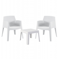 ΣΕΤ 3ΤΜΧ ΠΟΛΥΠΡΟΠΥΛΕΝΙΟΥ SLEEK HM21267.01 ΤΡΑΠΕΖΑΚΙ & 2 ΠΟΛΥΘΡΟΝΕΣ-ΛΕΥΚΟ ΣΕΤ 3ΤΜΧ ΠΟΛΥΠΡΟΠΥΛΕΝΙΟΥ SLEEK HM21267.01 ΤΡΑΠΕΖΑΚΙ & 2 ΠΟΛΥΘΡΟΝΕΣ-ΛΕΥΚΟ