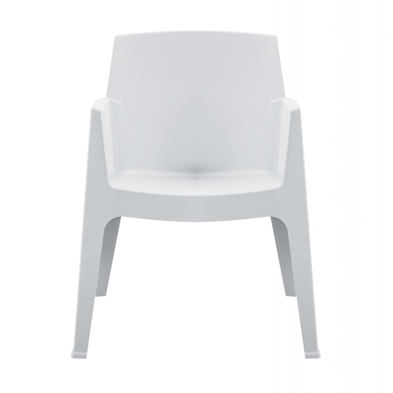 ΠΟΛΥΘΡΟΝΑ ΠΟΛΥΠΡΟΠΥΛΕΝΙΟΥ SLEEK HM6370.01 ΛΕΥΚΗ 68x63x82,5Υεκ.