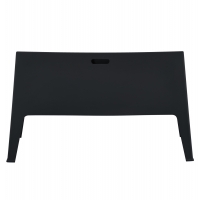 ΚΑΝΑΠΕΣ 2-ΘΕΣΙΟΣ ΠΟΛΥΠΡΟΠΥΛΕΝΙΟΥ SLEEK HM6366.02 ΧΡΩΜΑ ΜΑΥΡΟ 133x68x73Υεκ.