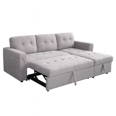 ΓΩΝΙΑΚΟΣ ΚΑΝΑΠΕΣ-ΚΡΕΒΑΤΙ ΑΝΑΣΤΡΕΨΙΜΟΣ SAL HM3310.01 ΓΚΡΙ ΥΦΑΣΜΑ 214x137x83Yεκ ΓΩΝΙΑΚΟΣ ΚΑΝΑΠΕΣ-ΚΡΕΒΑΤΙ ΑΝΑΣΤΡΕΨΙΜΟΣ SAL HM3310.01 ΓΚΡΙ ΥΦΑΣΜΑ 214x137x83Yεκ