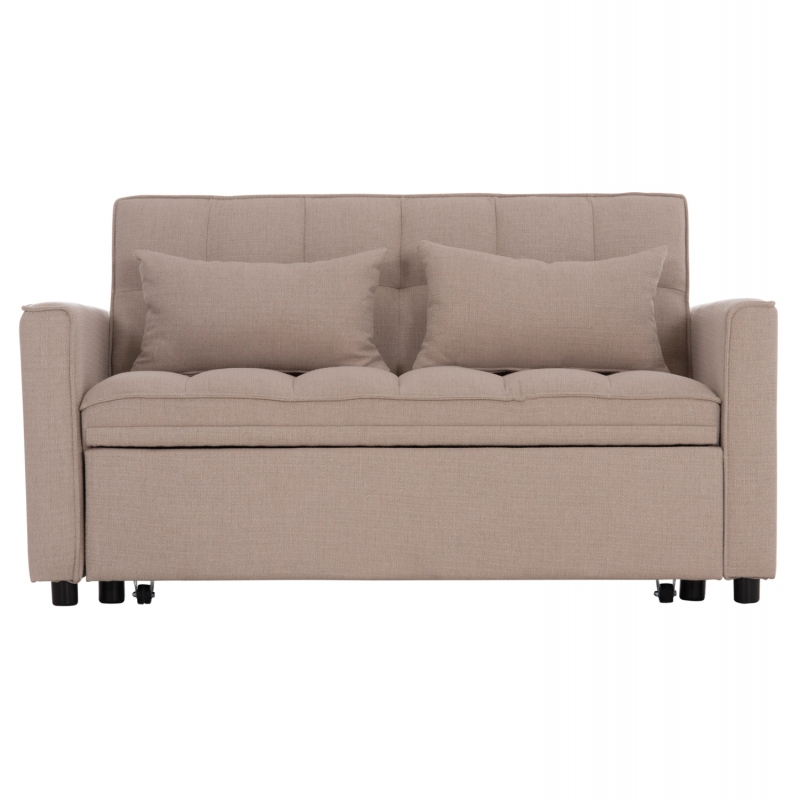 ΚΑΝΑΠΕΣ ΚΡΕΒΑΤΙ 2-ΘΕΣΙΟΣ BORG HM3289.03 ΜΠΕΖ ΥΦΑΣΜΑ 140x75x89Υεκ ΚΑΝΑΠΕΣ ΚΡΕΒΑΤΙ 2-ΘΕΣΙΟΣ BORG HM3289.03 ΜΠΕΖ ΥΦΑΣΜΑ 140x75x89Υεκ