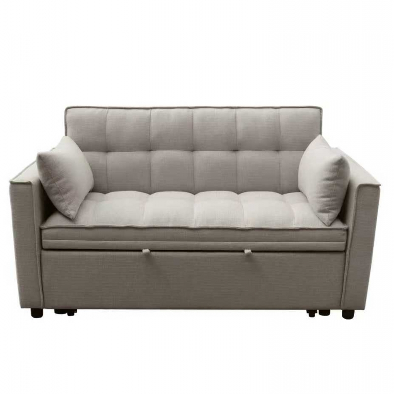 ΚΑΝΑΠΕΣ ΚΡΕΒΑΤΙ 2-ΘΕΣΙΟΣ BORG HM3289.03 ΜΠΕΖ ΥΦΑΣΜΑ 142x94x78Υεκ ΚΑΝΑΠΕΣ ΚΡΕΒΑΤΙ 2-ΘΕΣΙΟΣ BORG HM3289.03 ΜΠΕΖ ΥΦΑΣΜΑ 142x94x78Υεκ