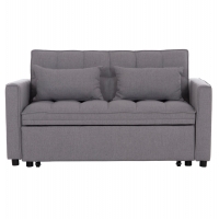 ΚΑΝΑΠΕΣ ΚΡΕΒΑΤΙ 2-ΘΕΣΙΟΣ BORG HM3289.11 ΓΚΡΙ ΥΦΑΣΜΑ 140x75x89Υεκ ΚΑΝΑΠΕΣ ΚΡΕΒΑΤΙ 2-ΘΕΣΙΟΣ BORG HM3289.11 ΓΚΡΙ ΥΦΑΣΜΑ 140x75x89Υεκ