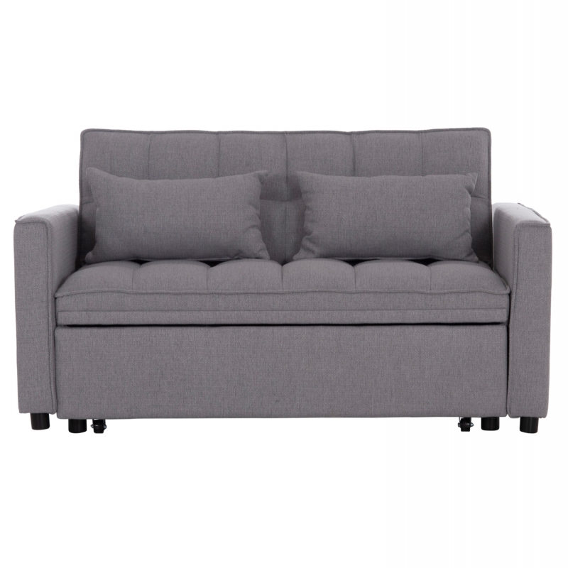 ΚΑΝΑΠΕΣ ΚΡΕΒΑΤΙ 2-ΘΕΣΙΟΣ BORG HM3289.11 ΓΚΡΙ ΥΦΑΣΜΑ 140x75x89Υεκ ΚΑΝΑΠΕΣ ΚΡΕΒΑΤΙ 2-ΘΕΣΙΟΣ BORG HM3289.11 ΓΚΡΙ ΥΦΑΣΜΑ 140x75x89Υεκ