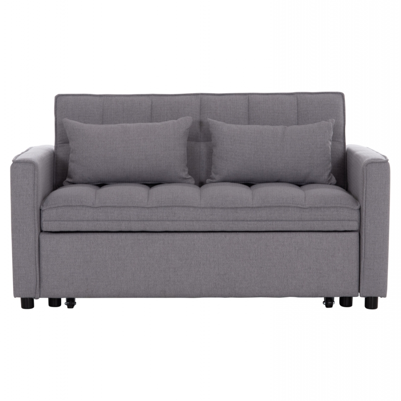 ΚΑΝΑΠΕΣ ΚΡΕΒΑΤΙ 2-ΘΕΣΙΟΣ BORG HM3289.01 ΓΚΡΙ ΥΦΑΣΜΑ 140x75x89Υεκ ΚΑΝΑΠΕΣ ΚΡΕΒΑΤΙ 2-ΘΕΣΙΟΣ BORG HM3289.01 ΓΚΡΙ ΥΦΑΣΜΑ 140x75x89Υεκ