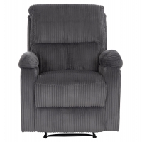 ΠΟΛΥΘΡΟΝΑ RELAX DIONI HM3296.11 ΓΚΡΙ ΡΙΓΕ ΥΦΑΣΜΑ 85x90x100Υεκ.