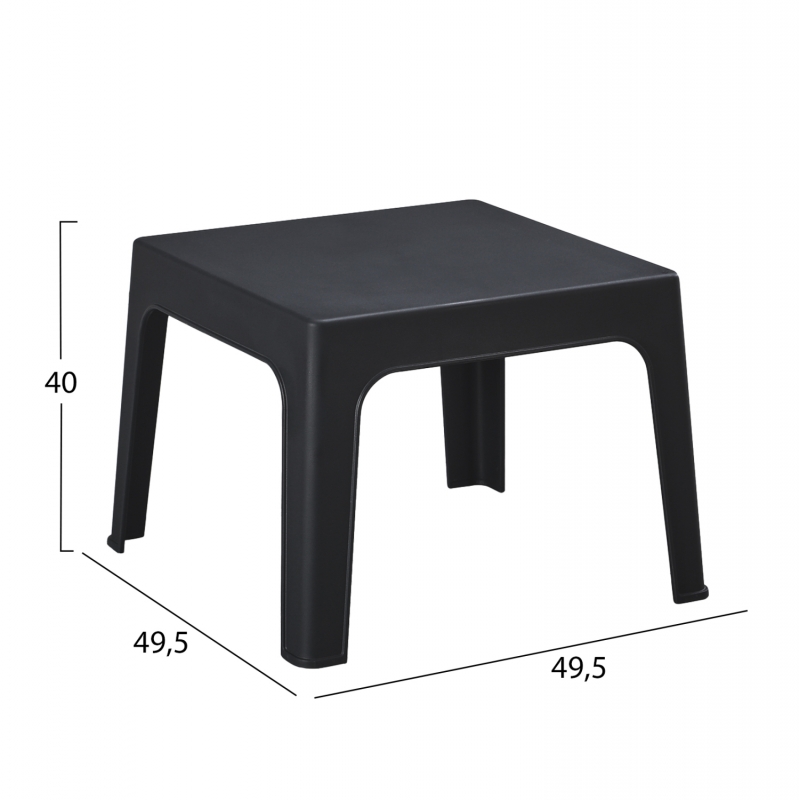 ΣΕΤ LOUNGE 3ΤΜΧ SLEEK HM21274.02 ΜΑΥΡΟ ΠΟΛΥΠΡΟΠΥΛΕΝΙΟ